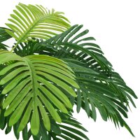 vidaXL Künstliche Palme Cycas mit Topf 160 cm Grün