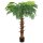 vidaXL Künstliche Palme Cycas mit Topf 160 cm Grün