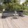 vidaXL 8-tlg. Garten-Lounge-Set mit Auflagen Poly Rattan Grau