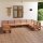 vidaXL 9-tlg. Garten-Lounge-Set Massivholz Kiefer