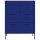 vidaXL Schubladenschrank Marineblau 80x35x101,5 cm Stahl