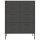 vidaXL Schubladenschrank Anthrazit 80x35x101,5 cm Stahl