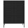 vidaXL Schubladenschrank Schwarz 80x35x101,5 cm Stahl