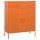 vidaXL Lagerschrank Orange 80x35x101,5 cm Stahl