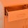 vidaXL Lagerschrank Orange 80x35x101,5 cm Stahl