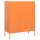 vidaXL Lagerschrank Orange 80x35x101,5 cm Stahl