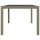 vidaXL Gartentisch 150x90x75 cm Geh&auml;rtetes Glas Poly Rattan Beige