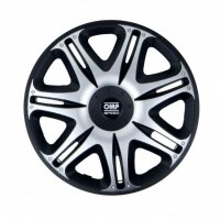 Radkappe OMP Ghost Speed Schwarz Silberfarben 13&quot; (4 uds)