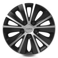 Radkappe Goodyear Monaco Schwarz Silberfarben 16" (4...