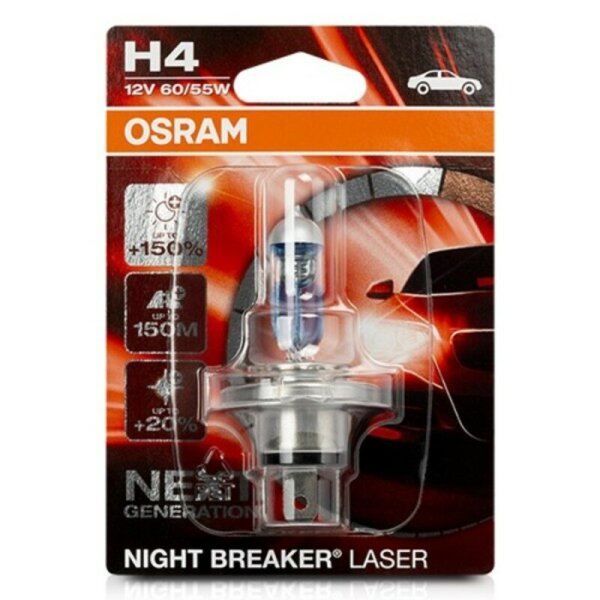 Autogl&uuml;hbirne Osram 64193NL-01B H4 12V 60/55W