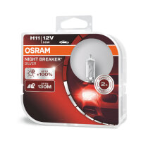 Autogl&uuml;hbirne Osram 64211NBS H11 12V 55W 3200K