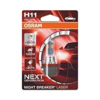 Autogl&uuml;hbirne Osram 64211NL H11 12V 55W 3200K