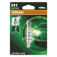 Autogl&uuml;hbirne Osram 64150ULT-01B H1 12V 55W 3200K