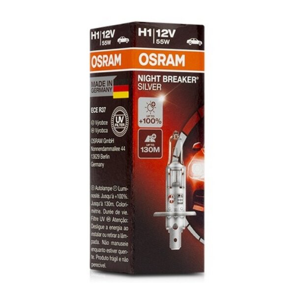 Autogl&uuml;hbirne Osram 64150NBS H1 12V 55W