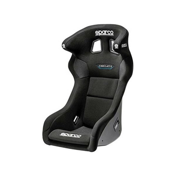 Rennsport-Sitz Sparco Circuit II QRT Schwarz