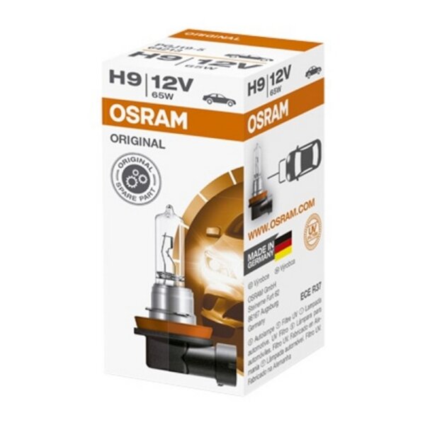 Autogl&uuml;hbirne Osram O9 H9 12V 65W