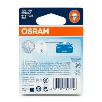 Autoglühbirne OS6411-02B Osram OS6411-02B C10W 12V 10W