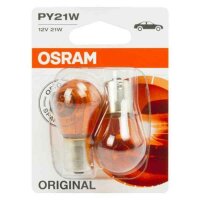 Autogl&uuml;hbirne OS7507-02B Osram OS7507-02B PY21W 21W 12V (2 St&uuml;cke)