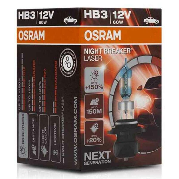 Autogl&uuml;hbirne OS9005NL Osram OS9005NL HB3 60W 12V