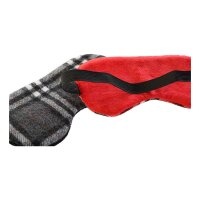 Augenmaske DKD Home Decor Schwarz Rot (2 pcs) (18 x 9 x 0.5 cm)