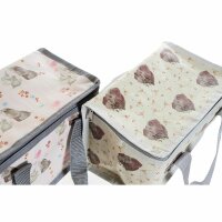 Lunchbox DKD Home Decor Thermal Weiß Grau (3 pcs)...