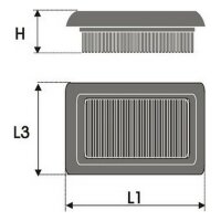 Luftfilter Green Filters P950356