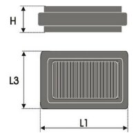 Luftfilter Green Filters P950334