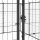 vidaXL Outdoor-Hundezwinger Stahl 14,52 m²