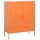 vidaXL Lagerschrank Orange 80x35x101,5 cm Stahl