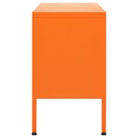 vidaXL TV-Schrank Orange 105x35x50 cm Stahl