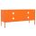 vidaXL TV-Schrank Orange 105x35x50 cm Stahl