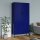 vidaXL Kleiderschrank Marineblau 90x50x180 cm Stahl