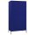 vidaXL Kleiderschrank Marineblau 90x50x180 cm Stahl