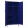 vidaXL Kleiderschrank Marineblau 90x50x180 cm Stahl