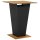 vidaXL 5-tlg. Gartenbar-Set mit Kissen Poly Rattan Schwarz