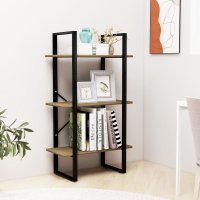 vidaXL Lagerregal Braun 60x30x105 cm Massivholz Kiefer