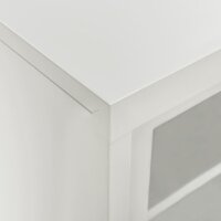 vidaXL Schrank mit Schiebetür Hellgrau 90x40x90 cm...