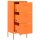 vidaXL Lagerschrank Orange 42,5x35x101,5 cm Stahl