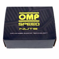 Set Muttern OMP 7075 40 mm M14 x 1,50 20 uds Blau