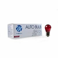 Autoglühbirne M-Tech Z59 BAU15S Rot 12 V 10 uds