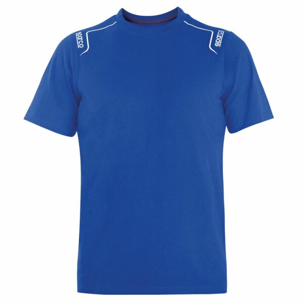 Kurzarm-T-Shirt Sparco TECH STRETCH Blau Gr&ouml;&szlig;e XL