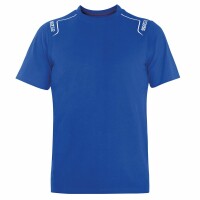 Kurzarm-T-Shirt Sparco TECH STRETCH Blau Größe XL