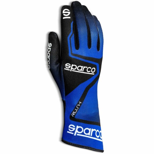 Herren-Fahrhandschuhe Sparco RUSH Blau/Schwarz Gr&ouml;&szlig;e 9