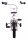 AMIGO 2Cool 12 Zoll 20 cm Jungen Rücktrittbremse Weiß